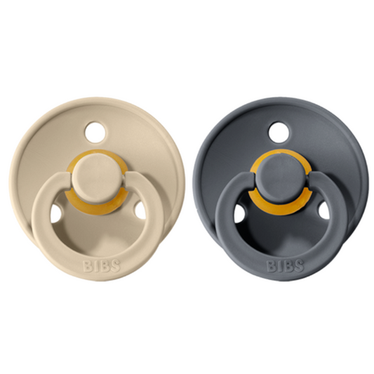 Conj. 2 chuchas BIBS®  vanilla/ iron