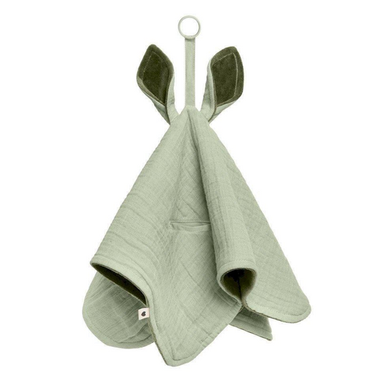 Doudou canguru verde