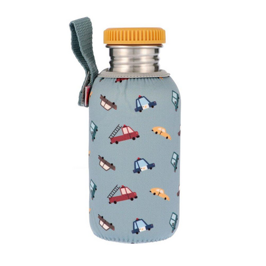 garrafa metálica carros - 500ml