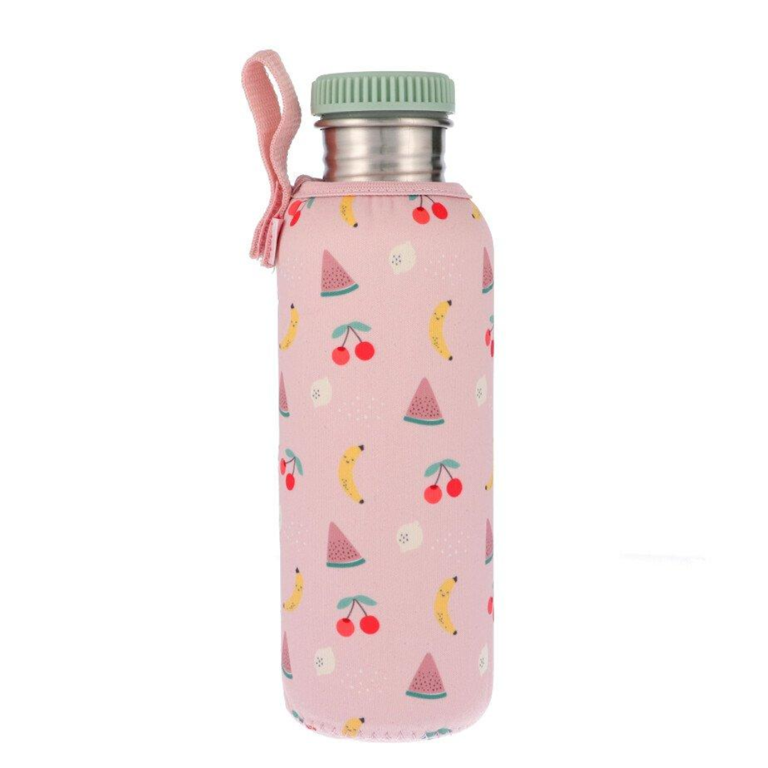 Garrafa metálica frutas - 750ml
