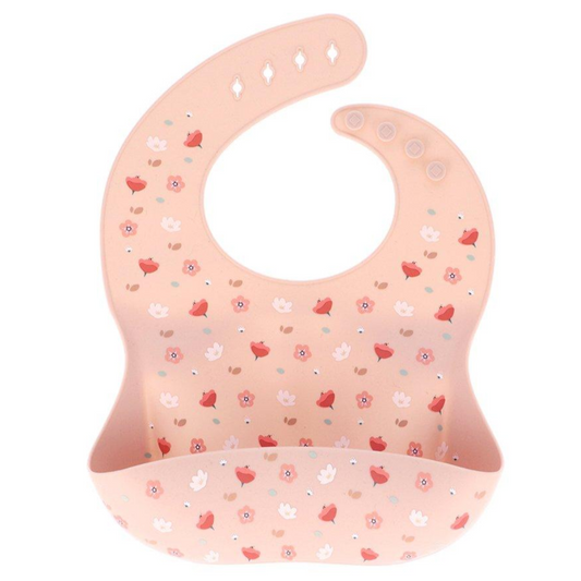 Babete silicone tutete - flores