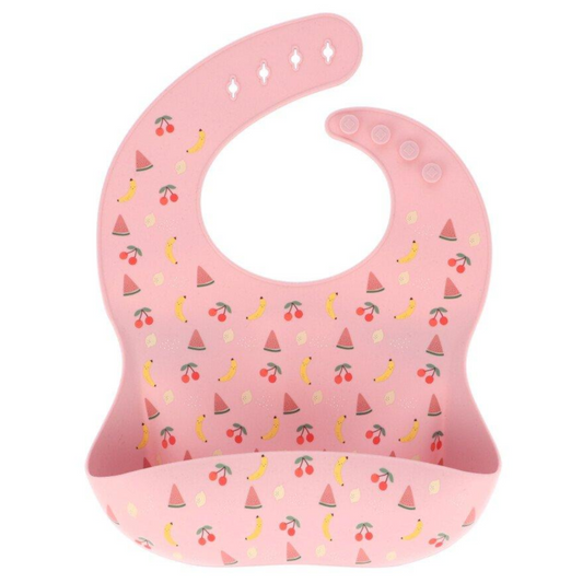 Babete silicone tutete - frutas