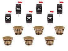 Carregar imagem no visualizador da galeria, Kit cupcakes pirata