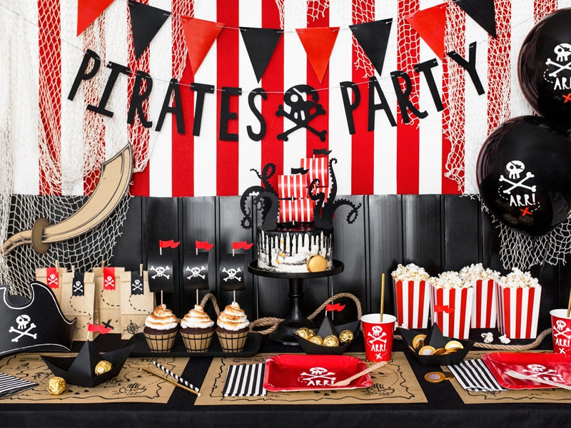 Kit cupcakes pirata