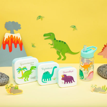 garrafa dinos coloridos