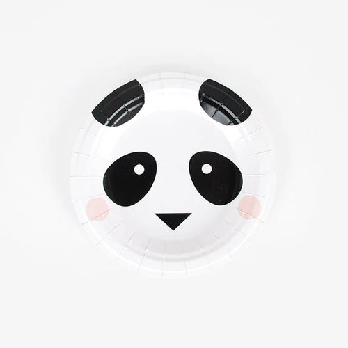 Pratos mini panda