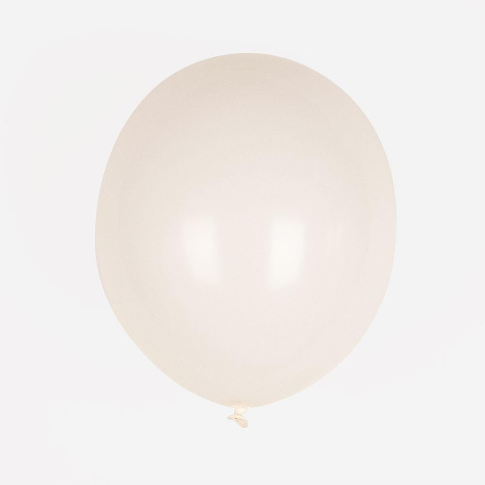 Balões de látex branco