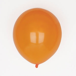 Balões de látex laranja