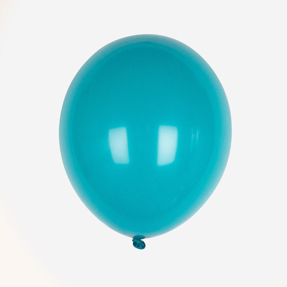 Balões de látex turquoise
