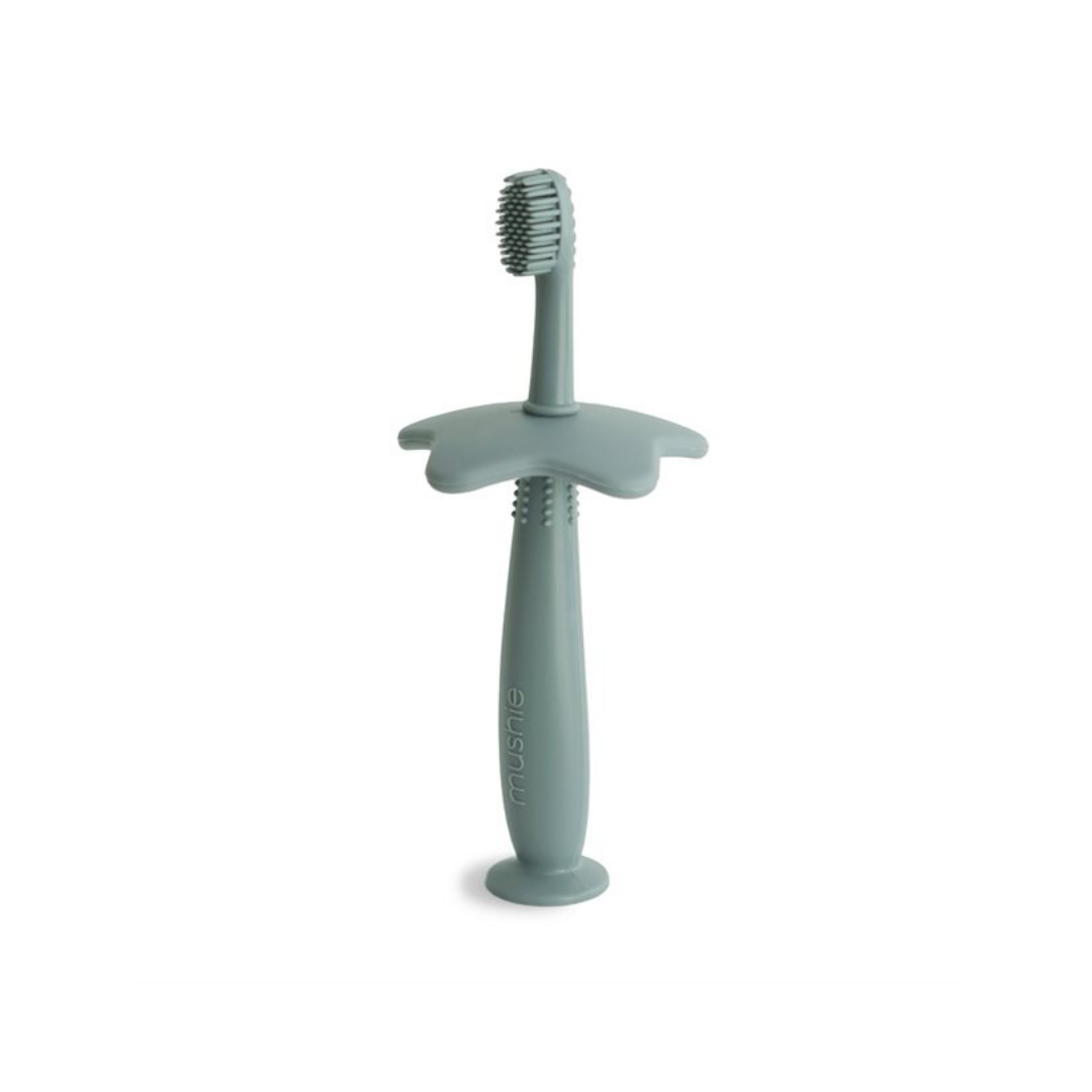 Escova de dentes silicone cambridge blue