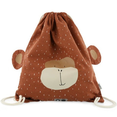 Mochila cordões trixie macaco