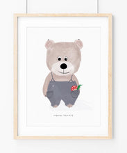 Carregar imagem no visualizador da galeria, Brave bear ilustração