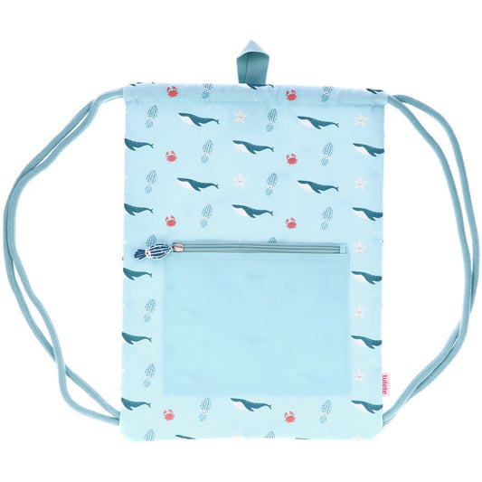 Mochila cordões oceano
