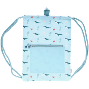 Mochila cordões oceano