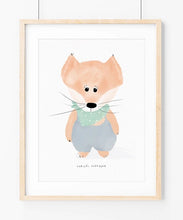 Carregar imagem no visualizador da galeria, Baby fox ilustração