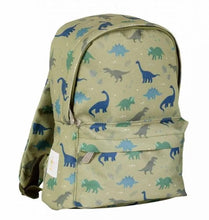 Carregar imagem no visualizador da galeria, Mini mochila dinossauros verde