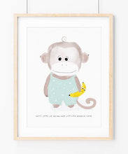 Carregar imagem no visualizador da galeria, Smiley monkey ilustração