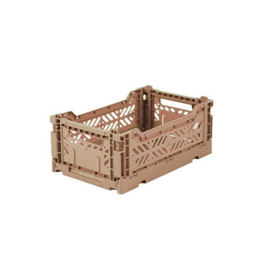 Caixa pequena warm taupe