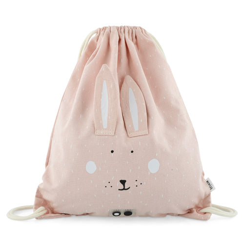 Mochila cordões trixie coelho