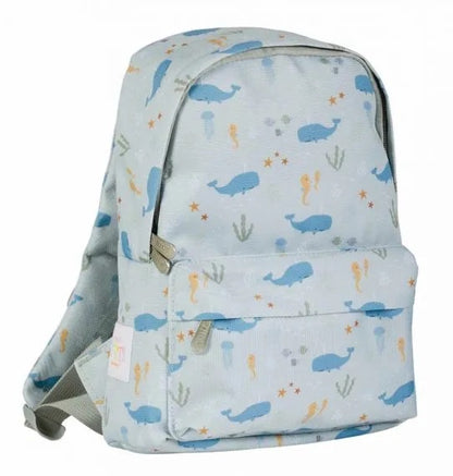 Mini mochila baleias