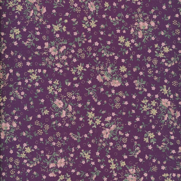 Tecido plastificado - loving liberty dark purple