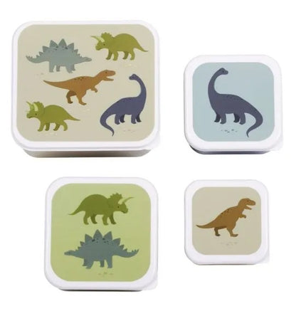 Caixas conj. 4 dinossauros