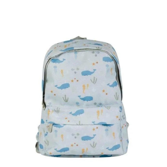 Mini mochila baleias
