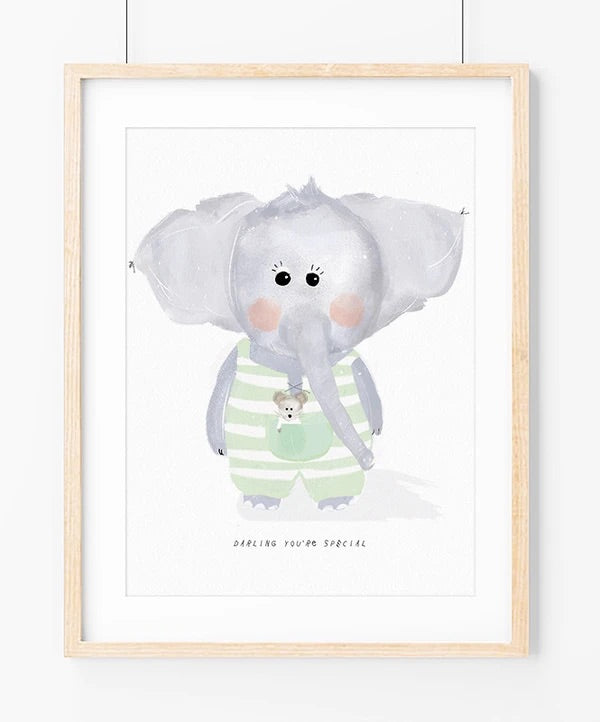 Special elephant ilustração