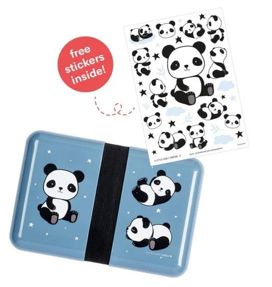 Caixa rectângular panda