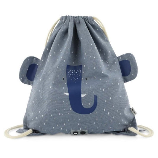 Mochila cordões trixie elefante