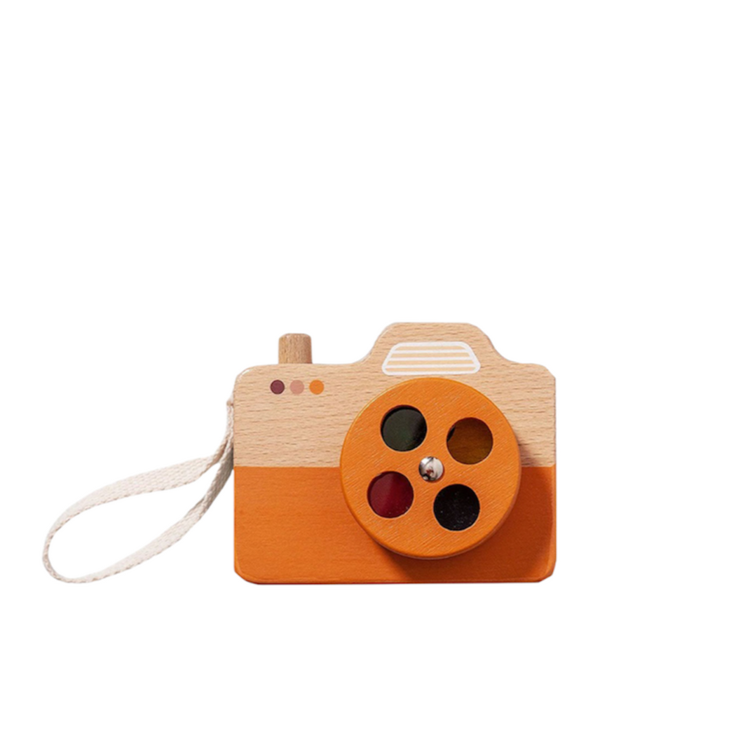 máquina fotográfica - laranja