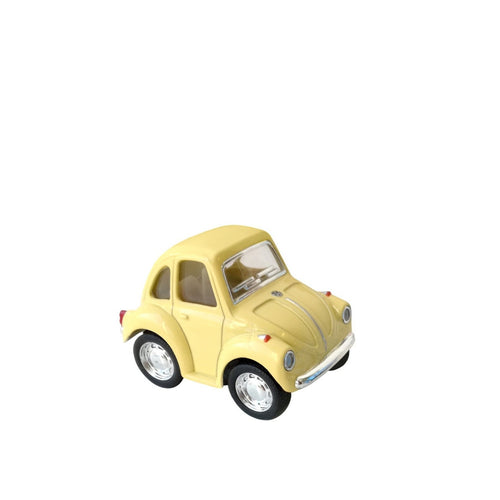 Mini carrinho Volkswagen - amarelo