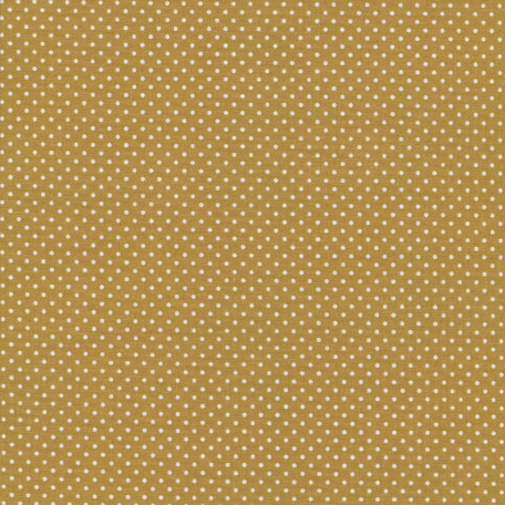 Tecido plastificado - dots mustard