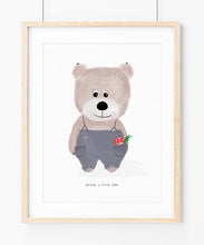Carregar imagem no visualizador da galeria, Brave bear ilustração