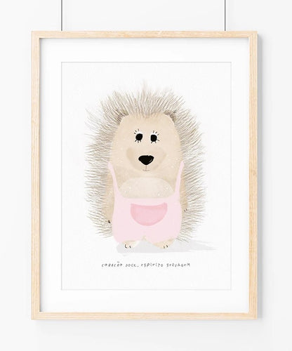 Sweet hedgehog ilustração