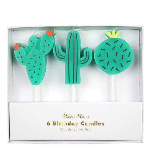 Velas cactos