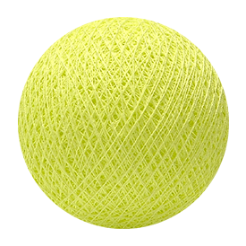 Cotton balls - lime