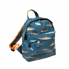 Carregar imagem no visualizador da galeria, Mini mochila tubarões
