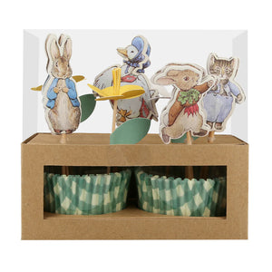 Kit cupcakes peter rabbit jardim