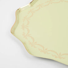 Carregar imagem no visualizador da galeria, Pratos verde pastel ladurée grande
