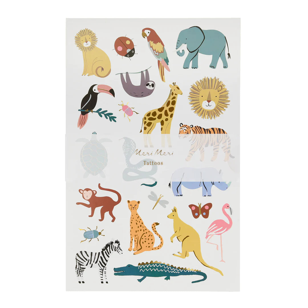 Tatuagens animais selva XL