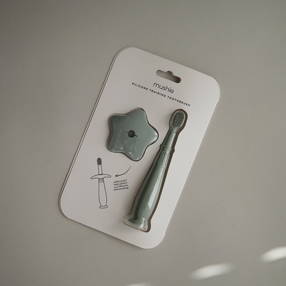 Escova de dentes silicone cambridge blue