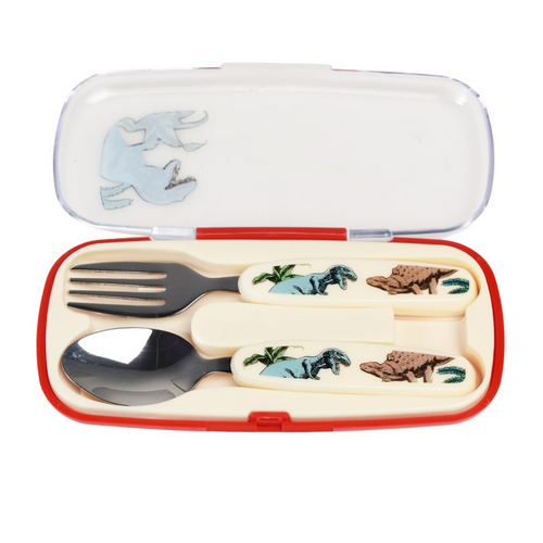 Conjunto talheres dinossauros