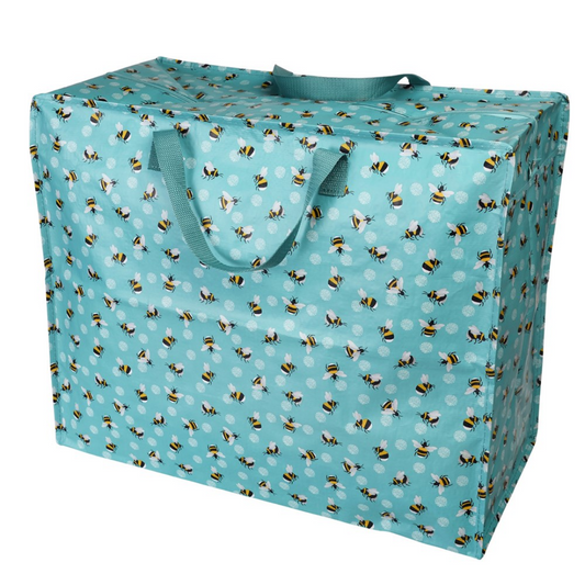 Saco jumbo abelhas azul