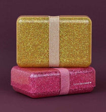 Carregar imagem no visualizador da galeria, Caixa glitter dourada