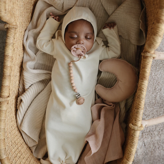 Doudou mushie lua rosa