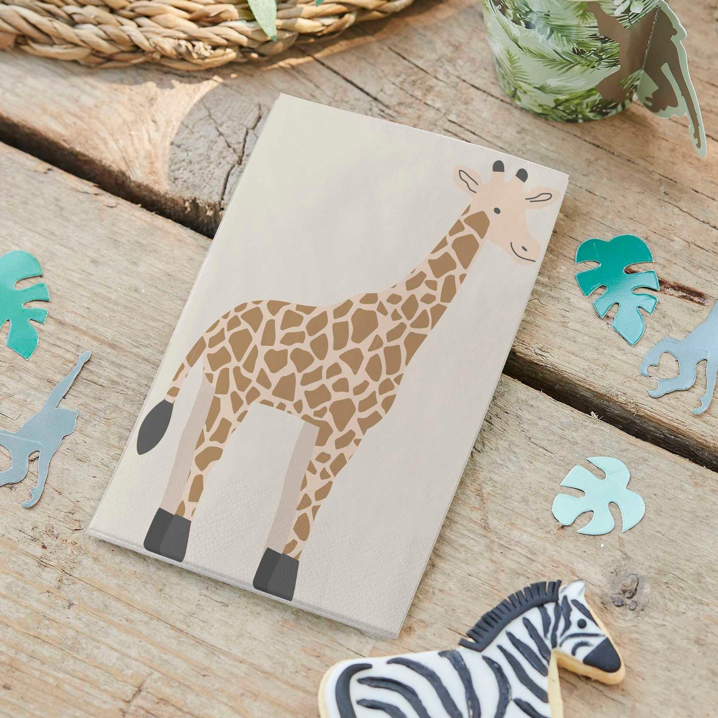 Guardanapos girafa
