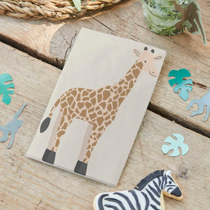 Guardanapos girafa